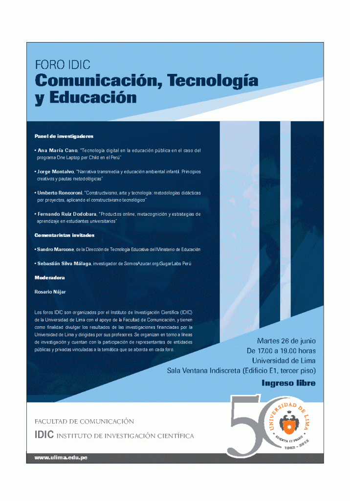 Afiche_idic Foro Idic